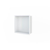 Looox Storage Collection Inbouwnis - 30x30x7cm - flens - wit SW1247917