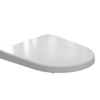 Saniclass Closetzitting - quickrelease - softclose - geschikt voor Duravit Starck 3 - wit glanzend TWEEDEKANS OUT12365
