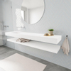 MONDIAZ ALAN 200cm badmeubel solid surface planchet talc Vrijhangende wastafel cloud links zonder kraangat kleur talc SW408651 MONDIAZ ALAN 200cm badmeubel solid surface planchet talc Vrijhangende wastafel cloud links zonder kraangat kleur talc SW408651