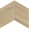 ÉCHANTILLON Terravito Elmare carreau mural et de sol - 7.5x45cm - 9mm - Rectangle - Imitation bois - Maple Chevron Mat SW735982