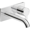 Duravit C.1 1 greeps wastafelmengkraan - 173x174x74mm - hoogglans chroom SW420950