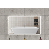 H&R Badmeubelen Mikado spiegel – 120x70 cm – indirecte LED rondom – spiegelverwarming – Zilver SW997263