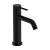 Hansgrohe Tecturis S - wastafelkraan - 1-gats - 110 coolstart pop up m. vaste uitloopvoorsprong 11.6cm - mat zwart SW1126850