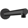 Hansgrohe Vernis bras de douche mural 24cm pour pommeau de douche noir mat SW651657