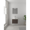 Bruynzeel Combo badmeubelset 60x45cm 1 wasbak 2 lades met spiegel met softclose ceramic gladstone SW383454 Bruynzeel Combo badmeubelset 60x45cm 1 wasbak 2 lades met spiegel met softclose ceramic gladstone SW383454