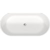 Duravit d-neo bain 160x75x47.5cm 220litres blanc mat SW640420 Duravit d-neo bain 160x75x47.5cm 220litres blanc mat SW640420