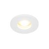 QAZQA Shed Spot encastrable - 8,5x8,5cm - IP54 - rond - blanc mat SW1187206