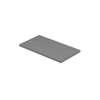 INK Topdeck XS Plan vasque - 40x22x1.2cm - pour meuble bas - céramique Armani grey mat SW798122