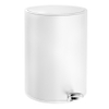 Smedbo Living Poubelle à pédale 6ltr soft close Mat Blanc SW1026318