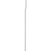 Geberit spoelpijp d32 m schroefdraadaansluiting 1 1/4 plus - 2 beugels - wit GA10664
