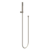 IVY Ensemble de douchette à main - modèle barre - avec support mural réglable - flexible de douche 120cm - modèle barre - nickel brossé PVD SW1031575