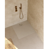 Riho Nuvia Douchevloer - 90x90cm - antibacterieel - purite - pebble grey SW1585134