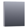 Saniclass Plain Spiegelkast 59x70x15cm Mat Grijs Linksdraaiend SW393125 Saniclass Plain Spiegelkast 59x70x15cm Mat Grijs Linksdraaiend SW393125