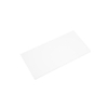 Saniclass Tops Topblad - 100x1.2x46cm - afgeronde hoeken - mat wit SW892770