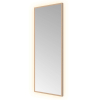 Hotbath &MORE Spiegel - 30x80cm - direct en indirect LED - color changing - dimbaar - met afstandsbediening - PVD - geborsteld koper SW1246044