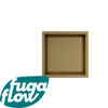 FugaFlow Eccelente Acces Inbouwnis - 30x30x7cm - Geborsteld Messing - Black Friday - SW1123862