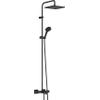 Hansgrohe Vernis Shape showerpipe 240 1jet avec thermostat bain noir mat SW803091