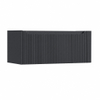 H&R Badmeubelen Juice Wastafelonderkast - 100x45x40cm - rechterhoek afgerond - 3D-front - 1 lade - geïntegreerde greep - dark blue SW1259697