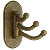 Smedbo drievoudige haak draaibaar antiek messing SW421659 Smedbo drievoudige haak draaibaar antiek messing SW421659