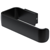 Haceka Aline Toiltrolhouder - zonder klep - L-vorm - mat zwart SW654030 Haceka Aline Toiltrolhouder - zonder klep - L-vorm - mat zwart SW654030