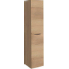 Crosswater Glide II Badkamerkast - 35x35x160cm - greeploos - windsor oak (hout) SW487197