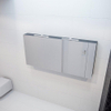 Mondiaz CUBB Armoire de toilette - 150x70cm - 3 portes - Dark Grey (Gris) SW410120