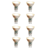 Luedd LED lamp - set van 8 - GU10 - 7w - 2700K - 500LM - dimbaar SW1211299