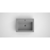 Bruynzeel Bando/Combo Composiet wastafel 60x10x45cm 1 kraangat betonlook SW383308 Bruynzeel Bando/Combo Composiet wastafel 60x10x45cm 1 kraangat betonlook SW383308