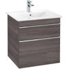Villeroy en boch Venticello wastafelonderkast 55.3x59cm 2x lade eiken grafiet GA50440 Villeroy en boch Venticello wastafelonderkast 55.3x59cm 2x lade eiken grafiet GA50440