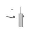IVY Accessoireset - garniture brosse - modèle mural - petit crochet porte-serviette - porte-rouleau de papier toilette - Chrome SW1031613