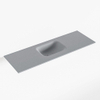 MONDIAZ LEX lave-mains - 90x30x0.9cm - vasque au centre - sans trou de robinet - plata (argent) SW1025998
