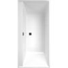 Villeroy & boch Collaro bad rechthoek 190x90cm zwarte afvoerplug mat wit SW354288 Villeroy & boch Collaro bad rechthoek 190x90cm zwarte afvoerplug mat wit SW354288