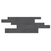 Terravito Solido wand- en vloertegel - 29.5x59.5cm - 8mm - gerectificeerd - Natuursteen look - Zwart SW863148