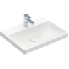 Villeroy en boch Avento lavabo-meuble 60x47cm 1 trou de robinet sans trop-plein ceramic+ blanc SW59864