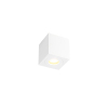 QAZQA Capa spot de salle de bains en surface - 9x9x9,5cm - carré - blanc mat SW1187210