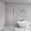 Aqua Vista Lokla paroi latérale - 80x200cm - incl. kit de montage - pour cabine de douche - chrome SW1186383