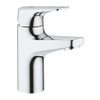 Grohe Bau Flow 1-gats wastafelkraan S-size met gladde body chroom SW296673 Grohe Bau Flow 1-gats wastafelkraan S-size met gladde body chroom SW296673