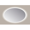 Sanicare Q-mirrors miroir – ovale – 120 x 80 cm – LED indirecte tout autour – Argent SW643963