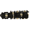 Crosswater MPRO Module 2D Inbouwdeel - voor baduitloop en handdouche - zwart SW876289