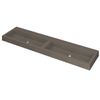 INK Momento lavabo - 180x45x9cm - 2 bacs - 0 trous de robinet - Quartz béton SW352317