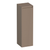 BRAUER Adore Wavy armoire haute - 120x35x35cm - 1 porte - ouverture à droite - sans poignée - moka mat SW1198504