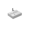 Thebalux lavabo modèle Cube 1x cuve 1x trou de robinet SW766476
