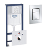 Grohe Rapid SL Inbouwreservoir - inclusief Skate Cosmopolitan bedieningsplaat - chroom SW680023