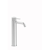 Plieger Roma Mélangeur lavabo 1 trou surélevé avec vidage 27.2cm chrome brossé SW444202 Plieger Roma Mélangeur lavabo 1 trou surélevé avec vidage 27.2cm chrome brossé SW444202