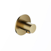 Hotbath Ace Wanduitlaat - rond - PVD - geborsteld messing (goud) SW1119248