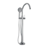 Brauer Chrome Edition Robinet de bain sur pied avec douchette ronde Chrome SW398028 Brauer Chrome Edition Robinet de bain sur pied avec douchette ronde Chrome SW398028