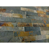 SAMPLE Kerabo Wandtegel Schiste flatface stonepanel rusty slate Natuursteenlook Breukruw Multi SW736507