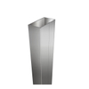 Van Rijn Products ST06 Verbredingsprofiel - 20.3x39.3mm - voor ST06 Type 300 en 350 - zonder afdekkapje - Deurzijde - chroom SW547247