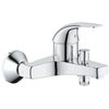 Grohe Start Curve Robinet de bain mural avec inverseur et raccords Chrome SW206987 Grohe Start Curve Robinet de bain mural avec inverseur et raccords Chrome SW206987