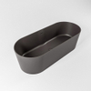 Mondiaz Noble Baignoire îlot 180x75cm Couleur Dark grey mat Couleur intérieure Gris SW491565 Mondiaz Noble Baignoire îlot 180x75cm Couleur Dark grey mat Couleur intérieure Gris SW491565